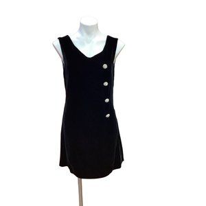 Pre-1970's Romantica Velvet Mini Dress